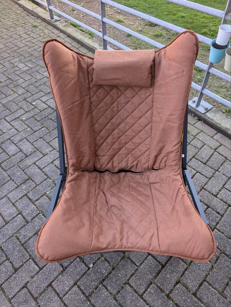 Bo-camp Industrial Collection Relaxstoel Kampeerstoel, Ophalen, Zo goed als nieuw, Campingstoel