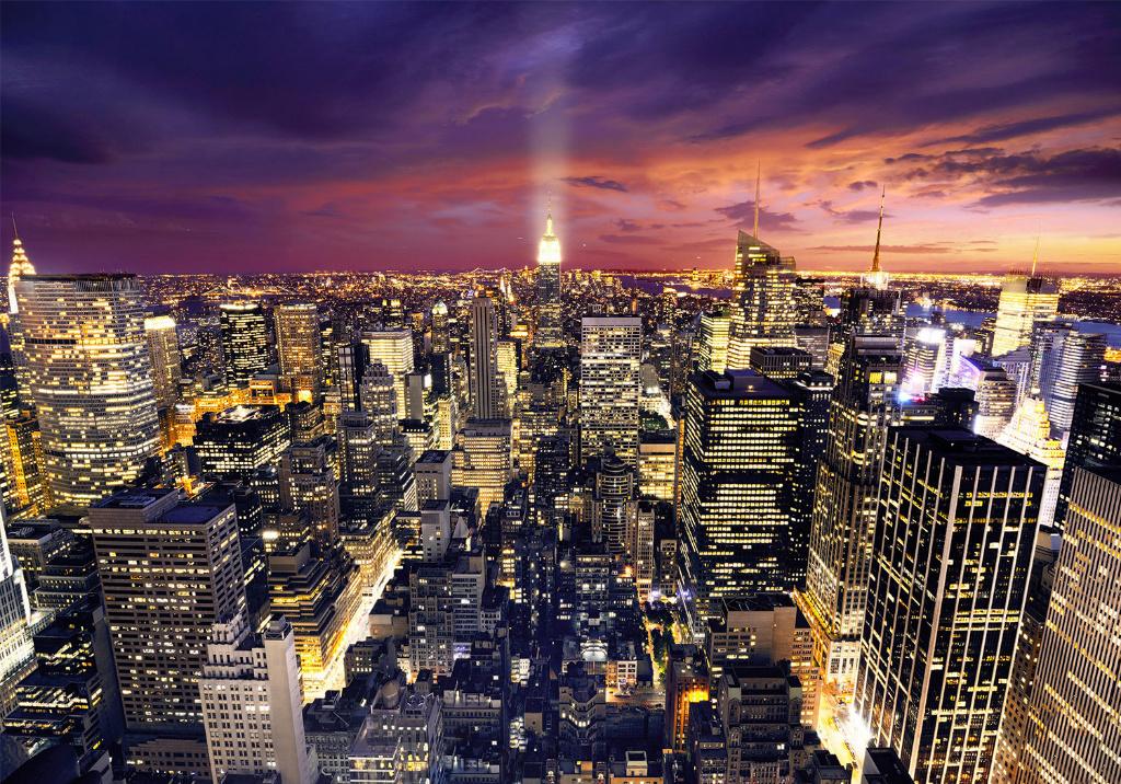 62 New York Vlies Fotobehang 350x250cm Nieuw in 3 maten XXL, Huis en Inrichting, Stoffering | Behang, Ophalen of Verzenden, Minder dan 10 m²