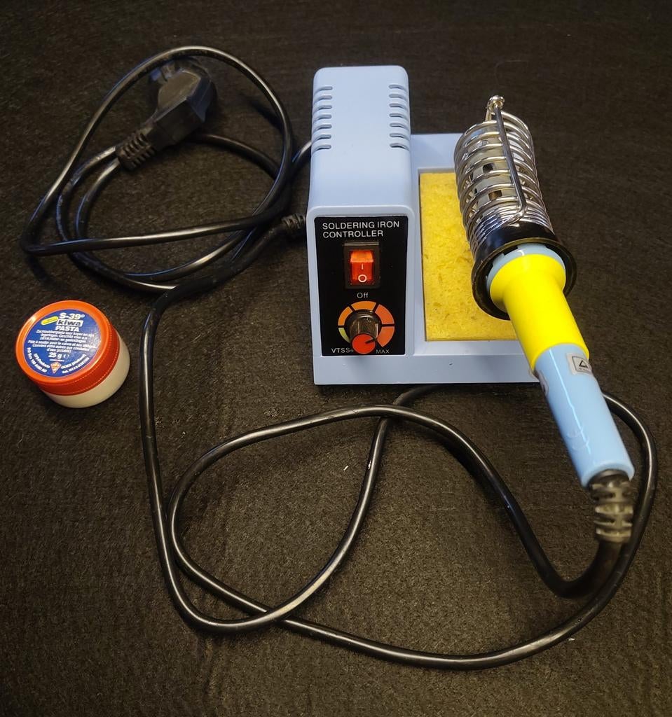 Velleman VTSS4 Soldeerstation 48W 150-450C, Ophalen of Verzenden, Gebruikt