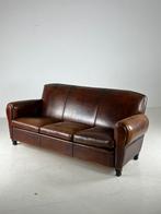 Schapenleren 3 zits bank mancave klassiek