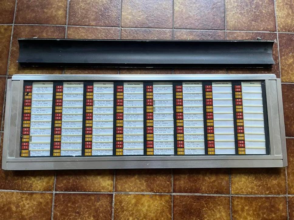 Jukebox onderdelen: deksel, Verzamelen, Automaten | Jukeboxen, Ophalen, Zo goed als nieuw, 1970 tot heden, Overige merken