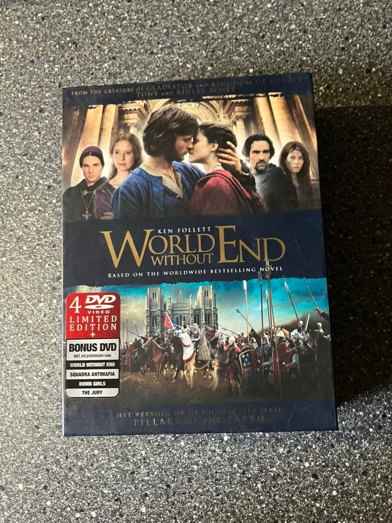 World Without End Limited Edition 4-Disc, Cd's en Dvd's, Dvd's | Tv en Series, Boxset, Ophalen of Verzenden, Zo goed als nieuw