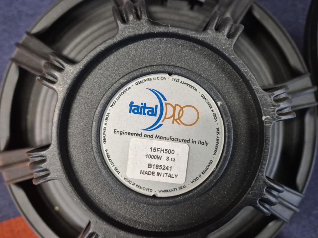 1x Faital PRO 15FH500, -, Zo goed als nieuw, Ophalen, Audio