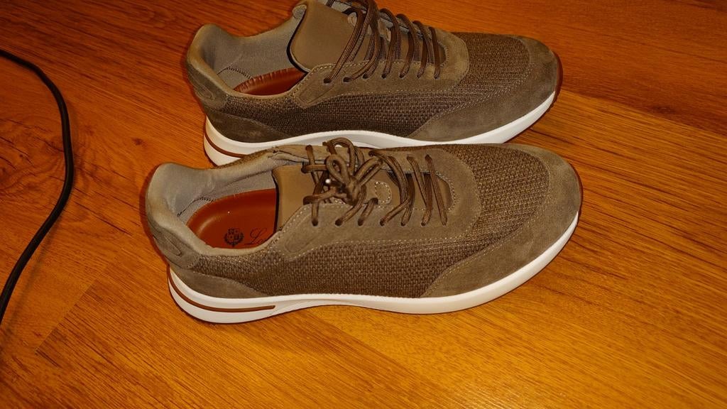 loro piana weekend walk schoenen maat 40 (26.5cm), Ophalen of Verzenden, Zo goed als nieuw, Blauw, Loafers