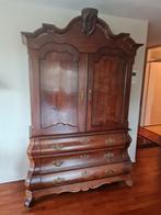Antieke Hollandse Kast - Barok Stijl 152b breed 60 cm 238h, Ophalen