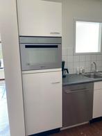 Bruynzeel keuken in L opstelling, Gebruikt, Wit, Hoekkeuken, Ophalen of Verzenden