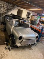 Mini classic project-auto. Tot 4 maart in de verkoop., Voorwielaandrijving, Stof, Zwart, 4 cilinders