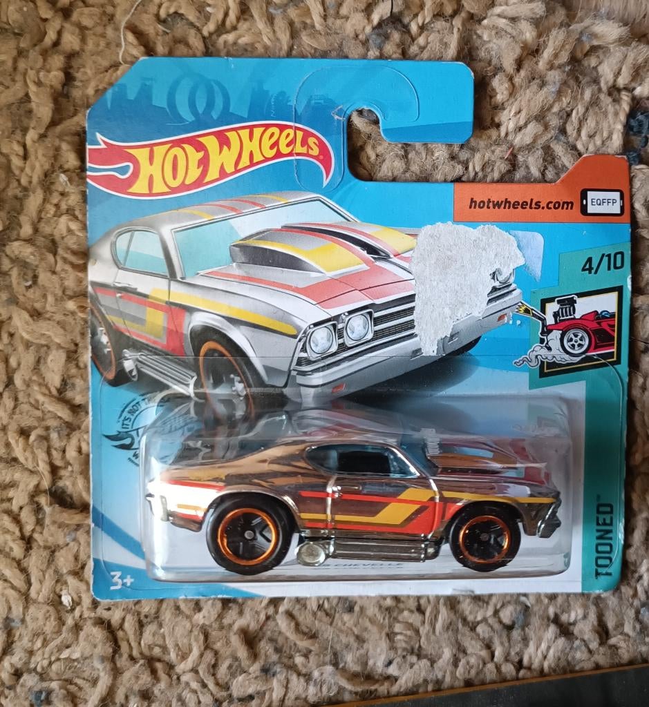 hot wheels 69 chevelle toonend let op, Ophalen of Verzenden, Nieuw, Auto
