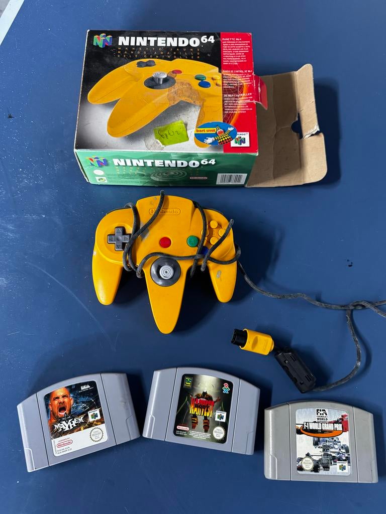 Nintendo 64 spellen met 1 controller, Spelcomputers en Games, Games | Nintendo 64, Gebruikt, Overige genres, 1 speler, Ophalen of Verzenden
