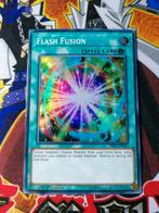 Flash Fusion - Super Rare HISU - Yu-Gi-Oh, Ophalen of Verzenden, Zo goed als nieuw, Foil