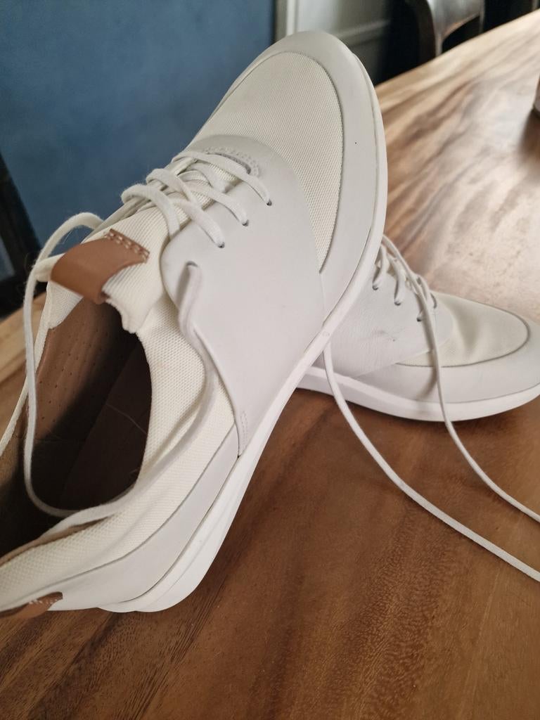 Nieuwe witte Clarks Unstructured schoenen maat 41, Kleding | Dames, Schoenen, Ophalen of Verzenden, Nieuw, Wit