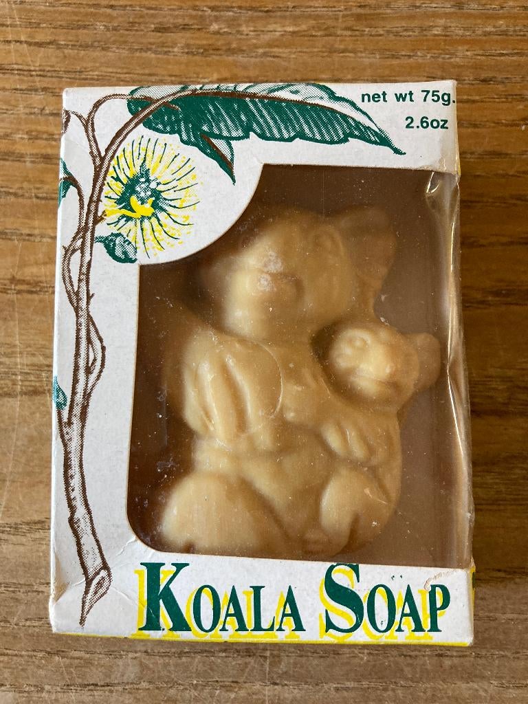 Vintage pure Australian Koala soap zeep 1981, Ophalen of Verzenden, Nieuw, Bad & Douche