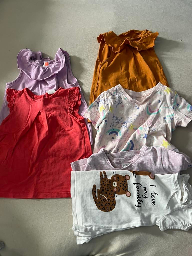 Zomer kleiding meisje maat 86, Kinderen en Baby's, Babykleding | Maat 86, Ophalen of Verzenden, Zo goed als nieuw, Meisje, Jurkje of Rokje