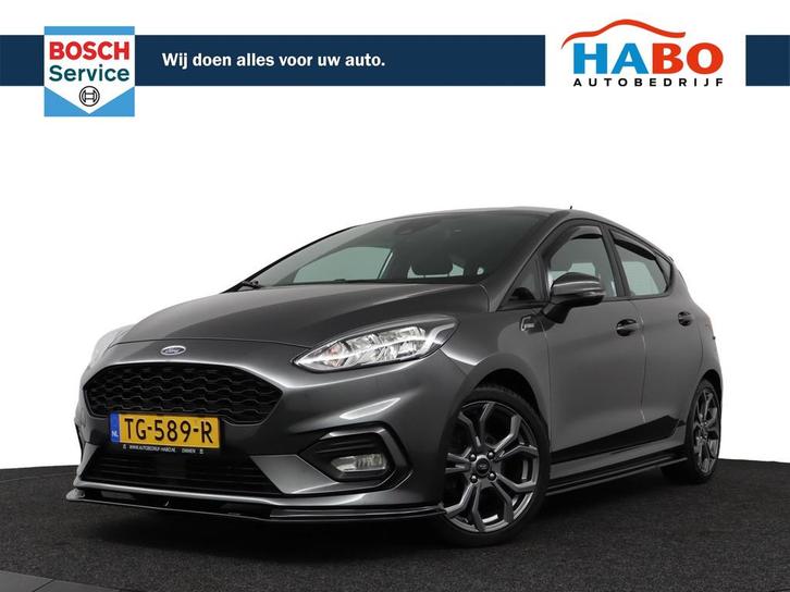 Ford Fiesta 1.0 ECOBOOST ST-LINE 5DRS 100PK AC/CRUISE/APPLE., Auto's, Ford, Bedrijf, Te koop, Fiësta, ABS, Airbags, Airconditioning
