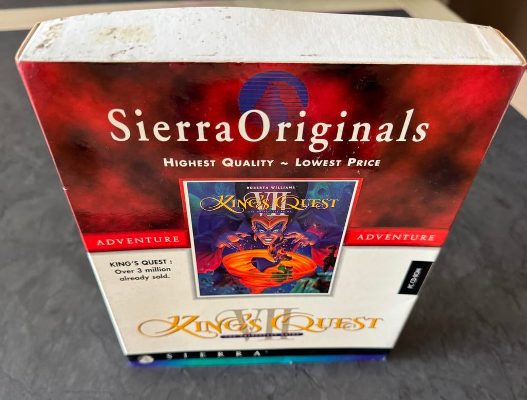 Retro PC game King’s Quest 7, Spelcomputers en Games, Games | Pc, Gebruikt, Overige genres, 1 speler, Vanaf 12 jaar, Ophalen of Verzenden
