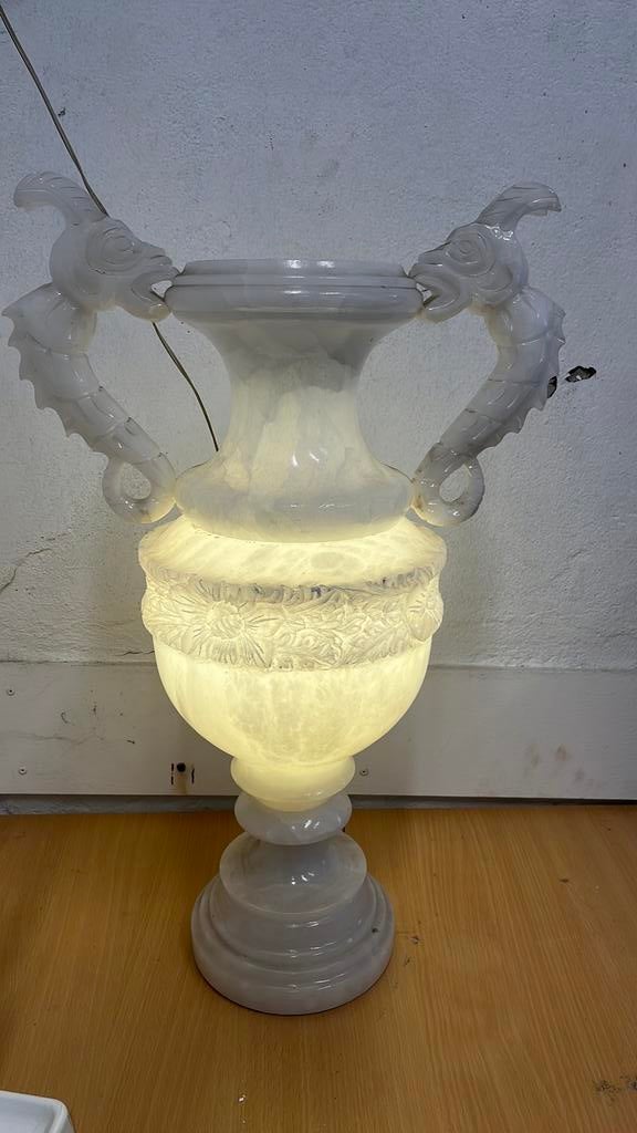 Albasten urnlamp, Klassiek, Zo goed als nieuw, D, C