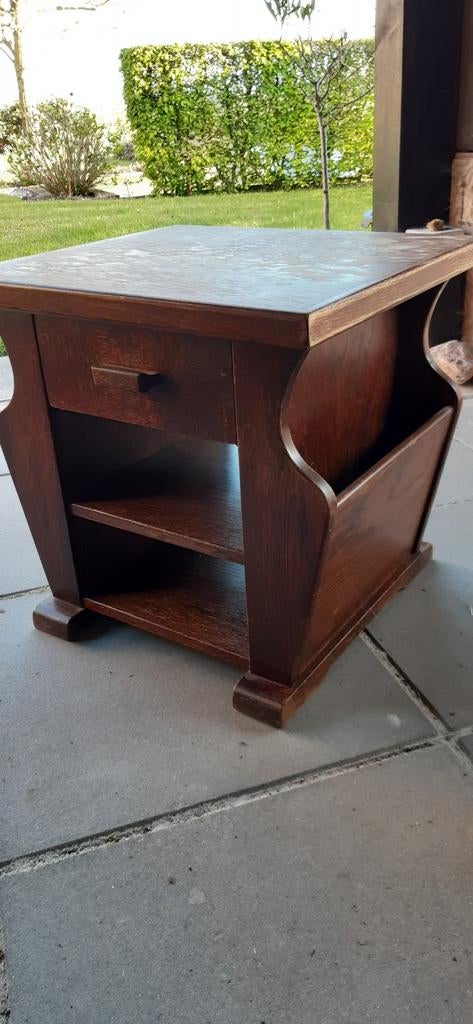 Houten tafeltje, Ophalen, Minder dan 45 cm