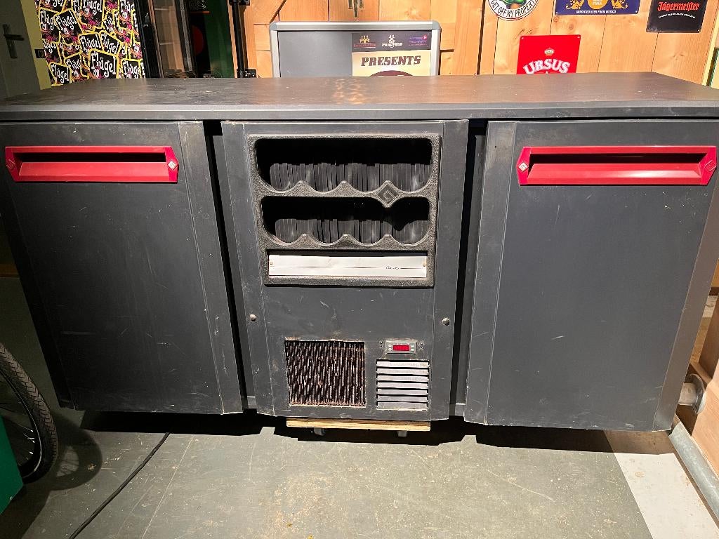 2 x Gamko koelbuffet GM212ST -  koeling met flessennest, Gebruikt, Gamko, Ophalen, Overige merken