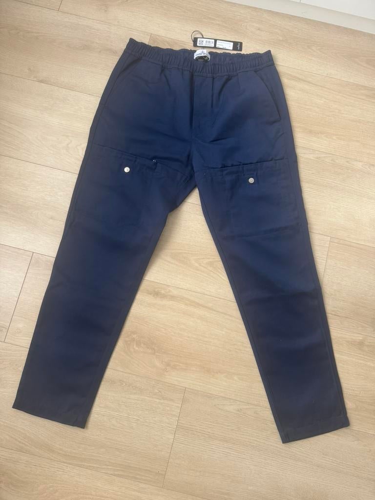 Stone Island Broek 100% origineel Nieuw mt 36 L / XL, Ophalen of Verzenden, Nieuw, Maat 56/58 (XL), Blauw