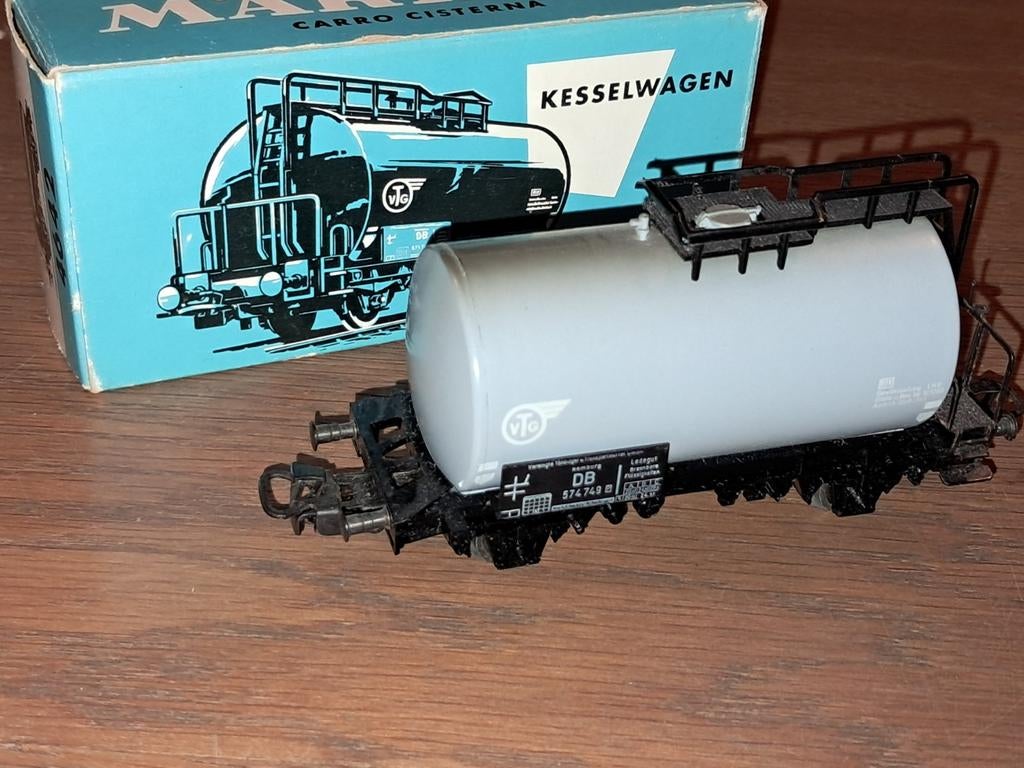 MARKLIN 4642 VTG KETELWAGEN, Hobby en Vrije tijd, Modeltreinen | H0, Wisselstroom, Wagon, Ophalen of Verzenden, Zo goed als nieuw