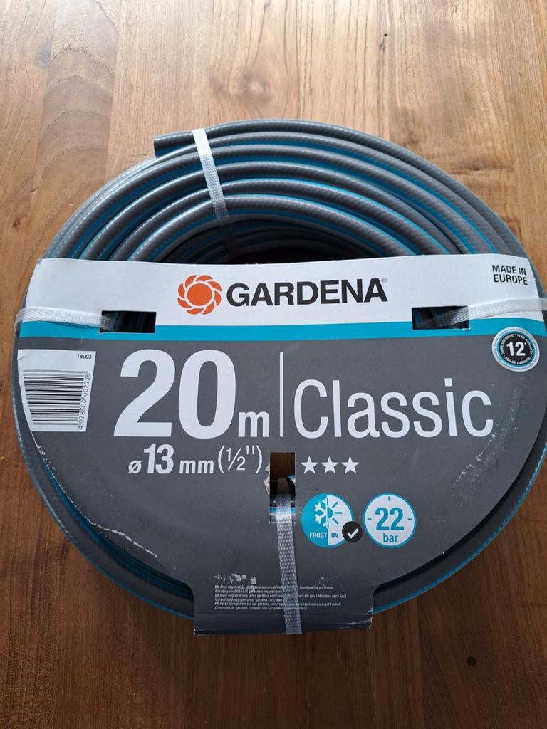 Gardena  tuinslang 20 meter splinternieuw in verpakking, Ophalen of Verzenden, Nieuw, Tuinslang