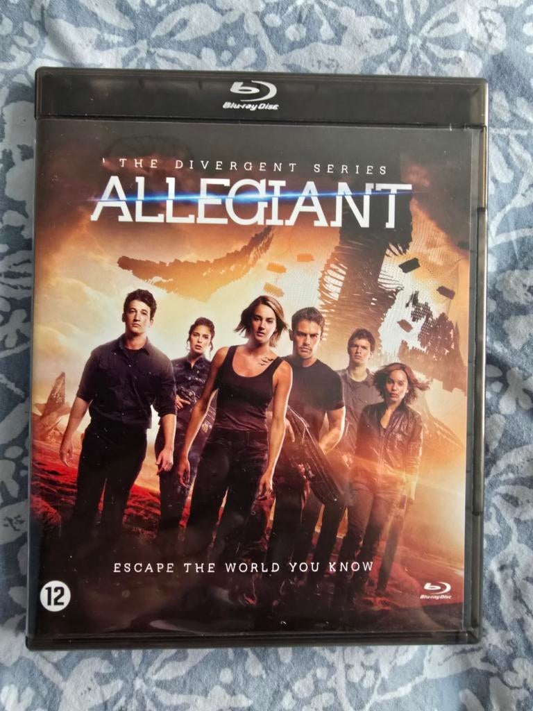The Divergent Series: Allegiant Blu-ray, Cd's en Dvd's, Blu-ray, Ophalen of Verzenden, Zo goed als nieuw, Science Fiction en Fantasy