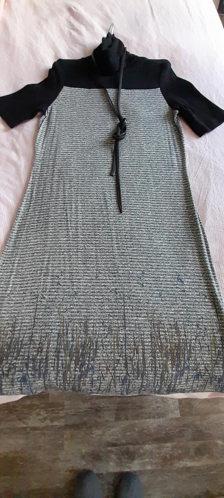 Féraud Paris Jurk - Zwart/Grijs met print, Kleding | Dames, Jurken, Ophalen