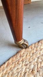 Vintage kastje op koperen wieltjes met klep, tv meubel, kast, Huis en Inrichting, Kasten | Dressoirs, Ophalen, Gebruikt, Vintage