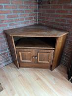 Eikenhout hoekkast, kast, tv meubel, Ophalen, Gebruikt, 100 tot 150 cm, Eikenhout