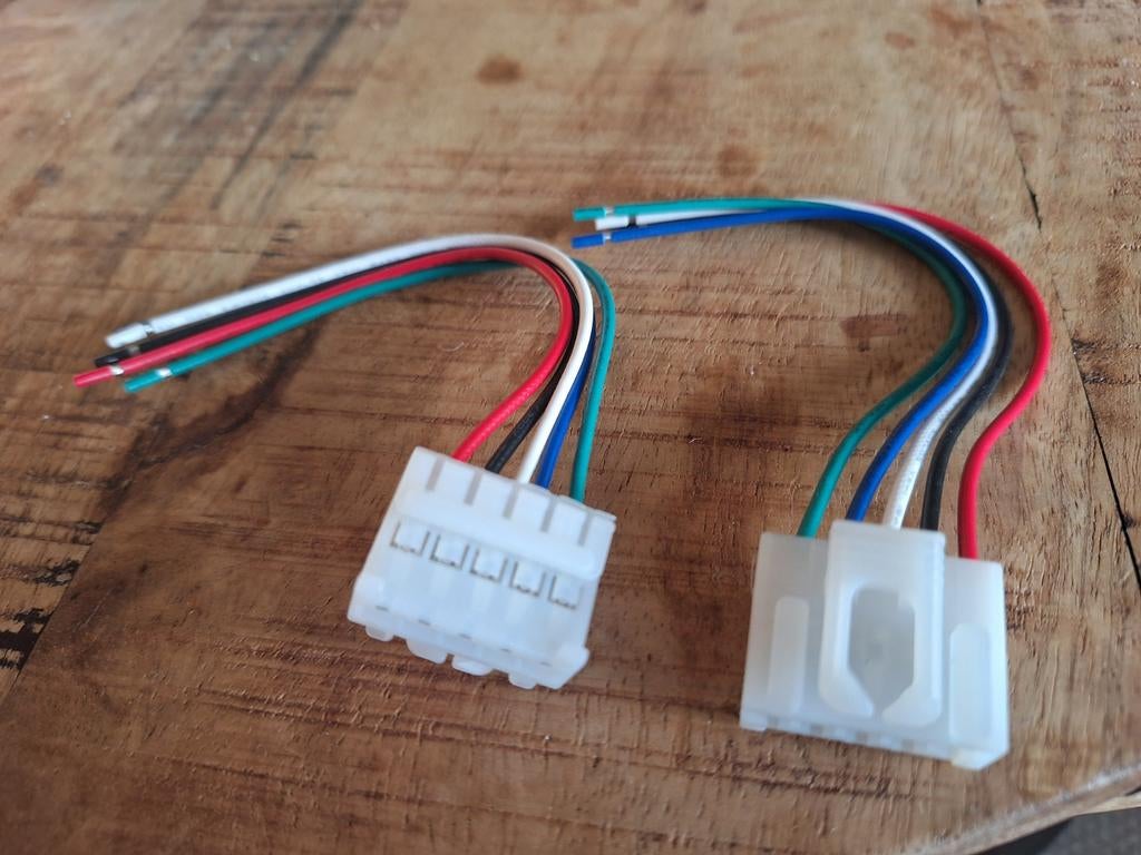 2 Nieuwe stekkers achterlicht Fiat Panda (169) 2005-2012, Ophalen