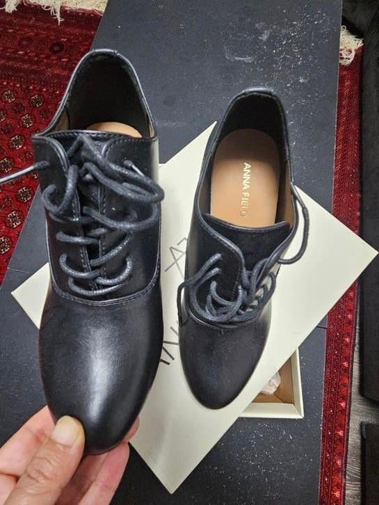 Anna Field Zwarte Veterschoenen Maat 38, Anna Field, Schoenen met lage hakken, Zwart, Ophalen of Verzenden