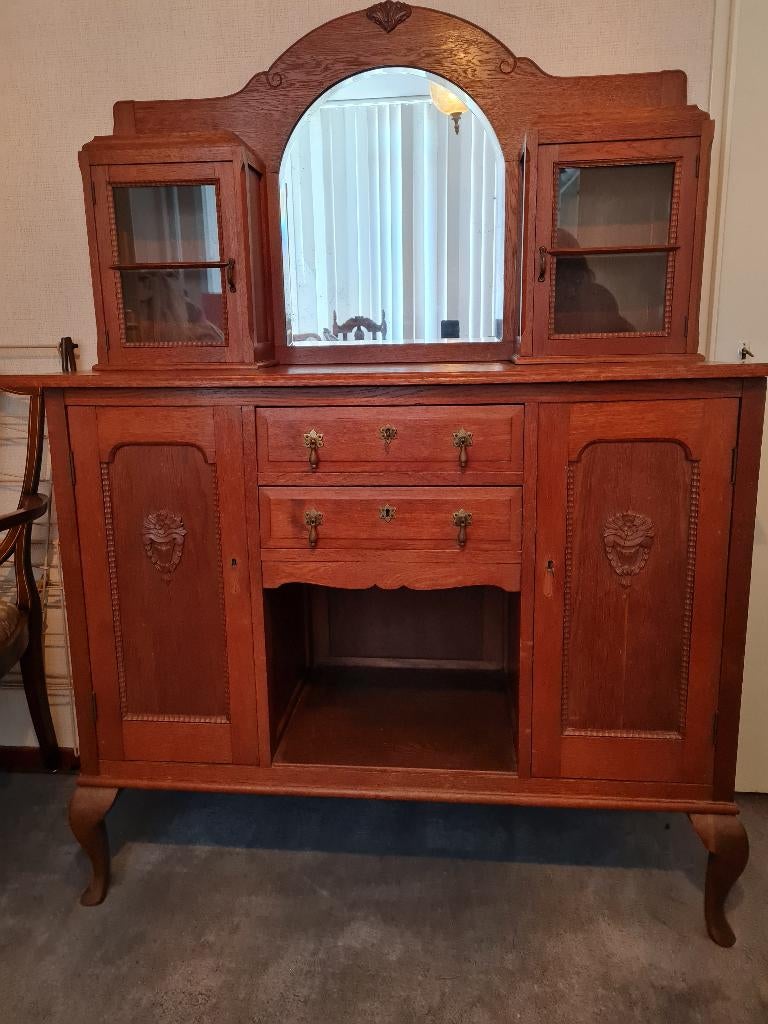 dressoir Art Nouveau, Ophalen, Gebruikt, Met deur(en), 150 tot 200 cm