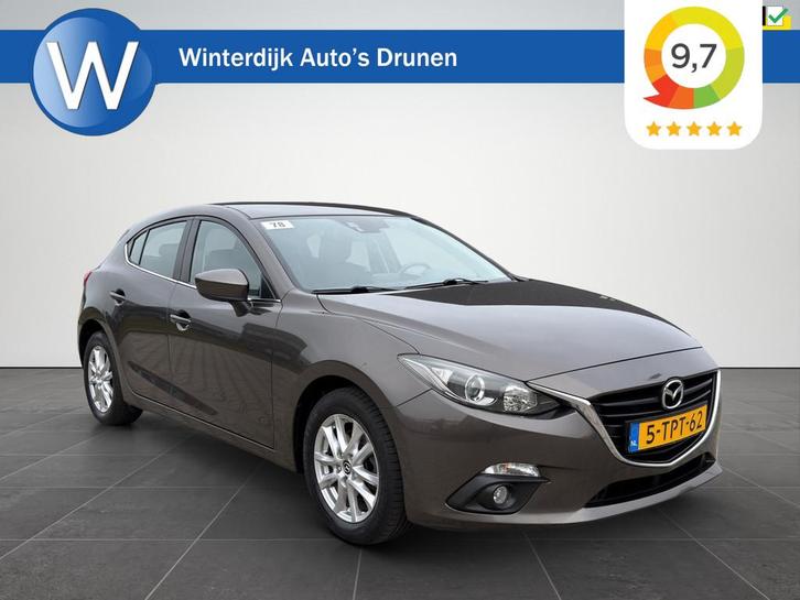 Mazda 3 2.0 Skylease Clima|Cruise Control|Navigatie|NAP, Auto's, Mazda, Bedrijf, Te koop, ABS, Airbags, Airconditioning, Bluetooth