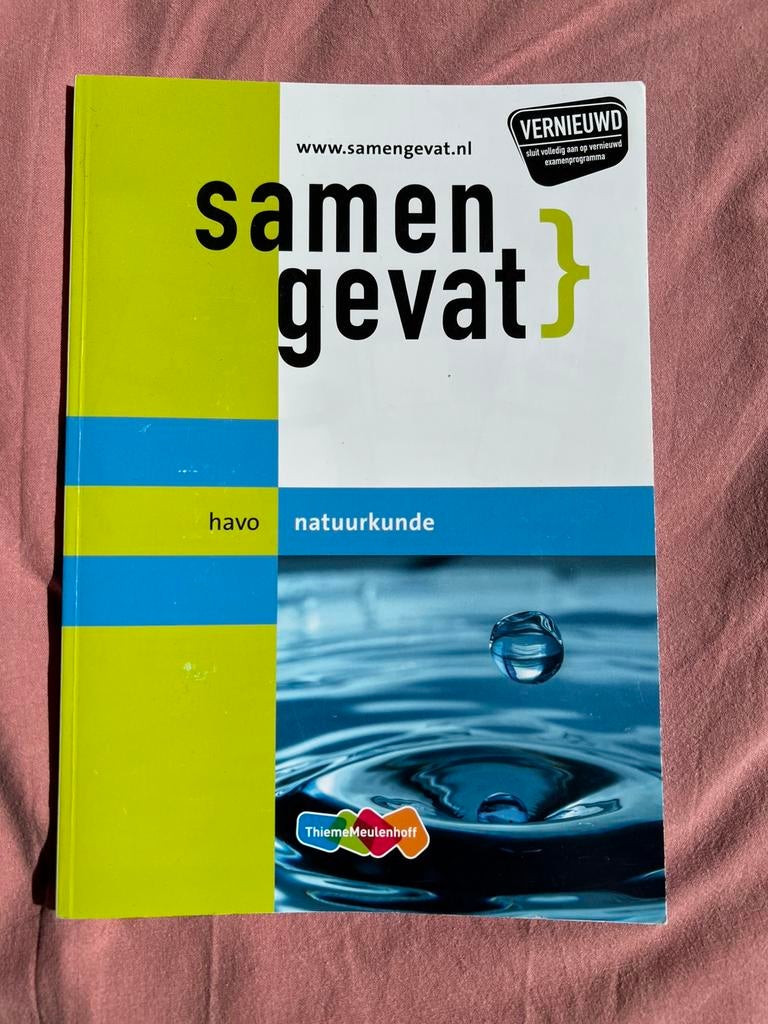 Samengevat havo natuurkunde, Boeken, Schoolboeken, Ophalen of Verzenden, Zo goed als nieuw, HAVO, Natuurkunde