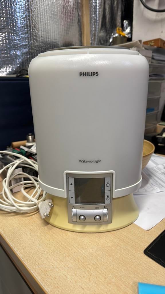 Phillips wake-up light, Ophalen of Verzenden, Zo goed als nieuw