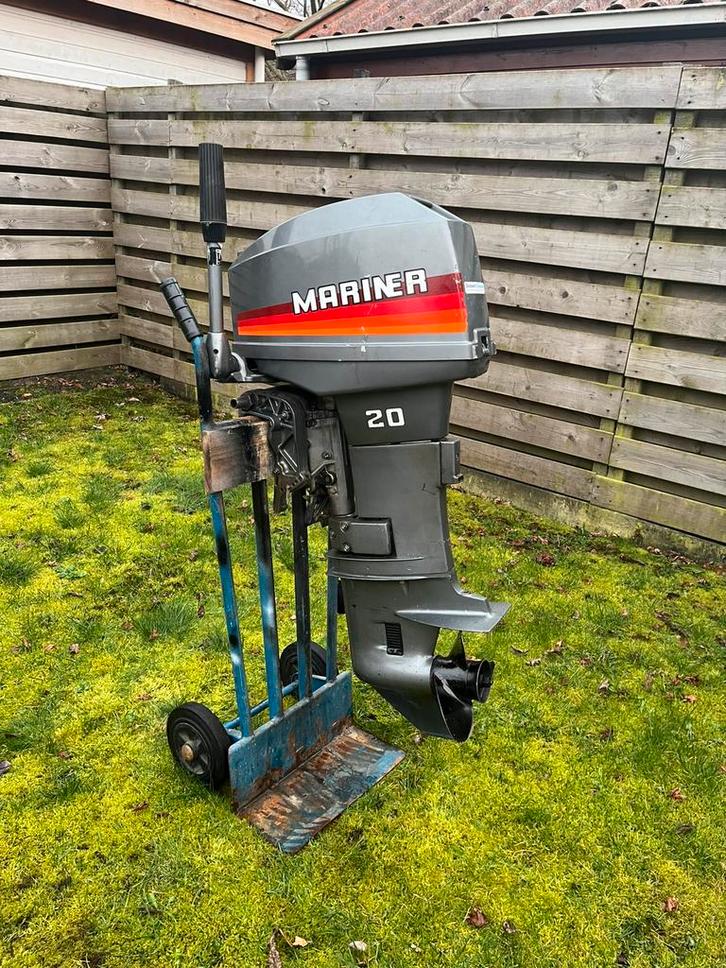 Mariner 25 pk 2takt kortstaart, Watersport en Boten, Accessoires en Onderhoud, Zo goed als nieuw, Motor en Techniek, Ophalen of Verzenden