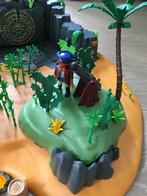 Playmobil Schateiland met geheime ingang en accessoires, Ophalen of Verzenden, Gebruikt, Complete set