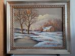 Schilderij winterlandschap P. Reynaerts, Ophalen