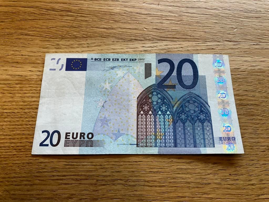 €20,- Duisenberg P/P009 !!! ZELDZAAM, Postzegels en Munten, Bankbiljetten | Europa | Eurobiljetten, Ophalen of Verzenden, Overige landen