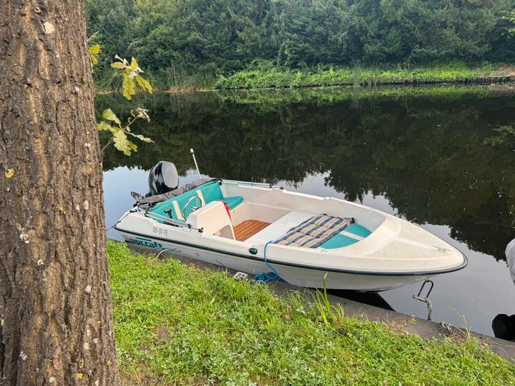 Console boot 30PK Suzuki met Amerikaanse trailer, Watersport en Boten, Speedboten, Gebruikt, 3 tot 6 meter, Benzine, Minder dan 70 pk