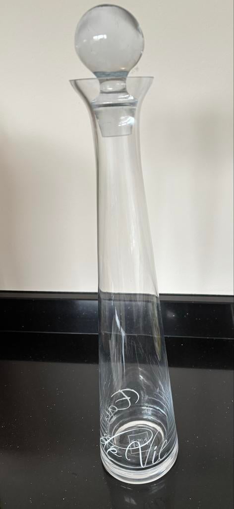 Riviera Maison Waterkaraf met Stop - Elegant Glas Design, Overige kleuren, Ophalen of Verzenden, Minder dan 50 cm, Glas