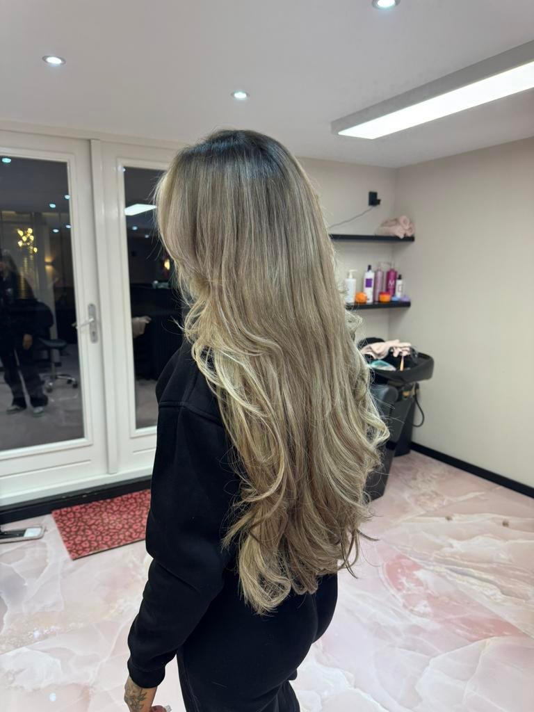 Prachtige set haar extensions weave 65 cm, Sieraden, Tassen en Uiterlijk, Uiterlijk | Haarverzorging, Ophalen of Verzenden, Zo goed als nieuw