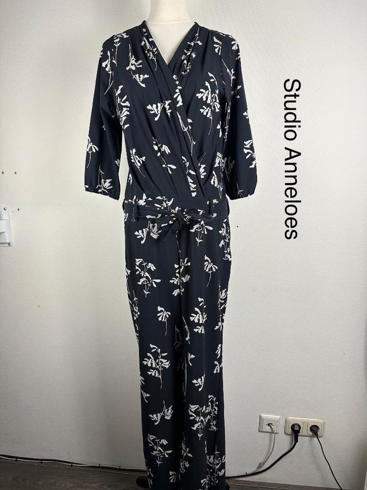 Studio Anneloes Jumpsuit  (mt: 40) 19,1/9931, Kleding | Dames, Jumpsuits, Zo goed als nieuw, Maat 38/40 (M), Zwart, Ophalen of Verzenden