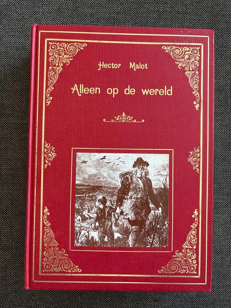 Alleen op de wereld - Hector Malot (Rood, Gouden Opdruk), Boeken, Literatuur, Ophalen of Verzenden, Nieuw, Europa overig