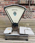 Oude design chromen Berkel klok weegschaal uit 1948, Antiek en Kunst, Antiek | Gereedschap en Instrumenten, Ophalen
