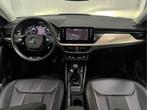 Skoda Kamiq 1.0 TSI Business Edition LEER STOELVERW. CARPLAY, Auto's, Gebruikt, Blauw, 49 €/maand, Origineel Nederlands