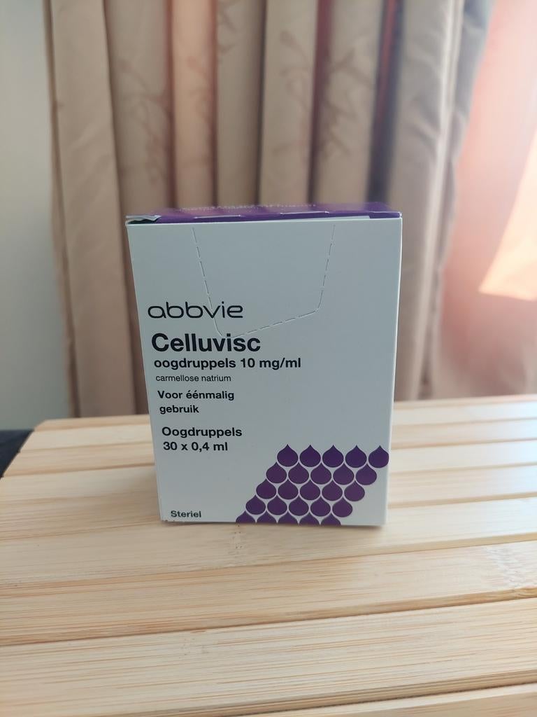 Abbvie Celluvisc Oogdruppels 10 mg/ml - 30 x 0,4 ml, Ophalen of Verzenden