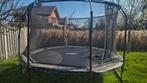 Salta Trampoline met veiligheidsnet en zelfbouw schommel, Ophalen, Gebruikt