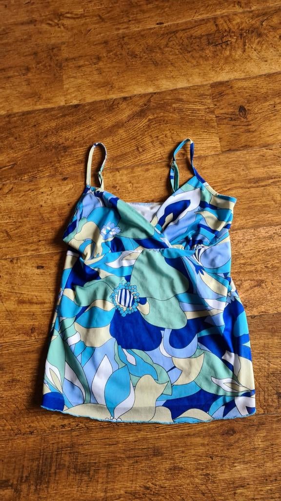 Dames top, Kleding | Dames, Tops, Ophalen of Verzenden, Zo goed als nieuw, Maat 38/40 (M), Zonder mouw