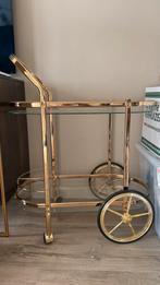 Gouden Drank Kar / Trolley / Decoratie, Ophalen, Zo goed als nieuw
